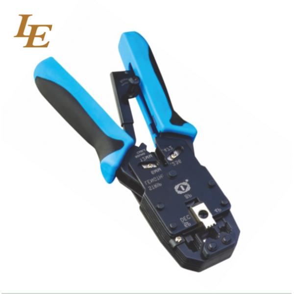 Modular Tool For Crimping Stripping And Cutting Network Wiring With Higher Efficiency