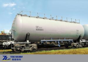 Quality UIC GF70 Railroad Tank Wagon Aluminum Oxide Powder Railway 70T Load for sale