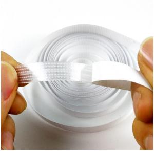 Quality 1/3&quot; 8mm Hook And Loop Tape Roll / Sticky Back Hook And Loop Fastener for sale