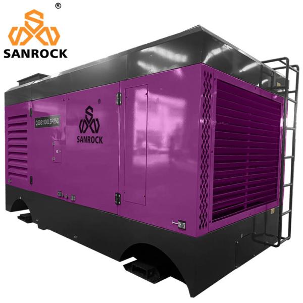 SANROCK Screw Air Compressor Water Well High Pressure Screw Air Compressor Machine