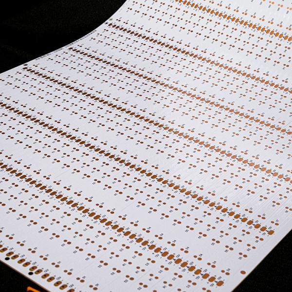 HOT sales FPCB - BARE 2835,60led/m ,size:8*503mm,12V double-sided Board white film FPCB for led strip FPCB Board