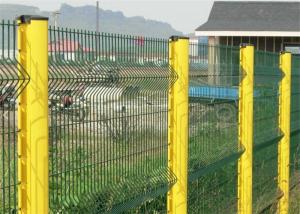 China Colored Steel Wire Mesh Security Fence , Garden Mesh Fencing Durable Easy Install on sale