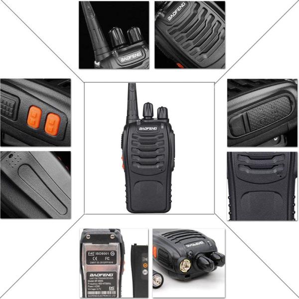 Two Way VOX Box 1km UHF Walkie Talkie For Business