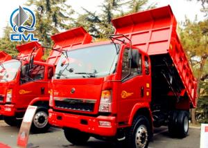 10T HOWO Dump Commercial Trucks With 110HP EuroIII Front Lifting 4x2 4tires Light Tipper Truck