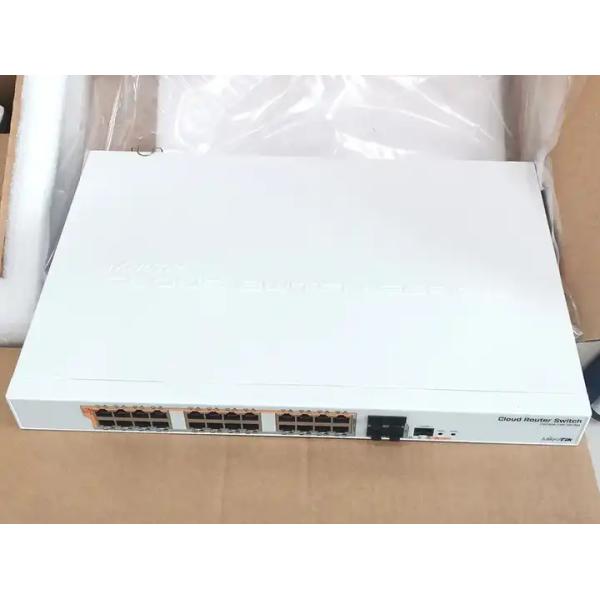 10 Gigabit 24 Port Poe Gigabit Network Switches Original CRS328-24P-4S RM Mikrotik 4-Port