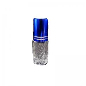 China Aluminium Cap Refillable Glass Perfume Bottle 30ml Glass Roll On Bottle on sale