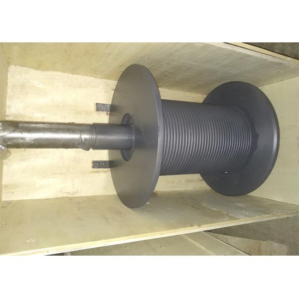Non Standard Winch Reel Anchor Windlass Galvanized Finish Left Or Right Rotation Direction