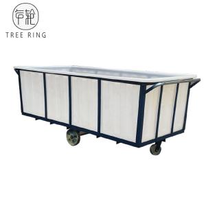 China Roto Molding Heavy Duty 2500L Poly Truck Box For Wet Fabric Industrial on sale