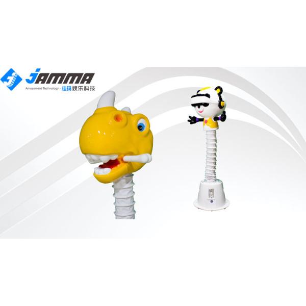 5.5 Inch Panda Head VR Device Up Down Movie Player With 3500mAh Battery 12A 200w