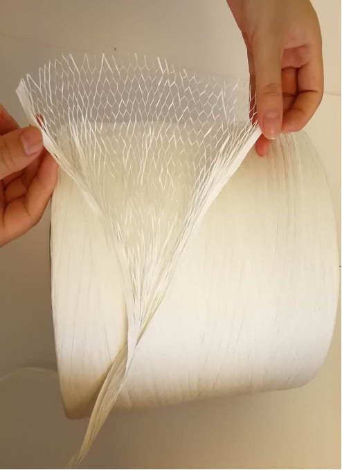 1-30mm White PP Cable Polypropylene Filler Yarn Twisted 27KD , Wire PP Filler Yarn cord 40KD