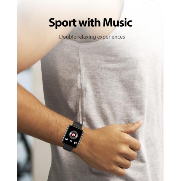 IP67 Waterproof Square Dial Smart Watch , S2 Smart Wristband With Calling Function