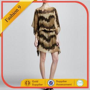 Quality Printed Chiffon Tunic Dress for sale