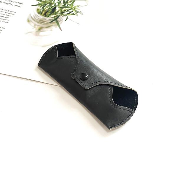 Retro PU optical glassese handmade eyeglasses Optical Case Carrying Eyewear bag Luxury PU Case