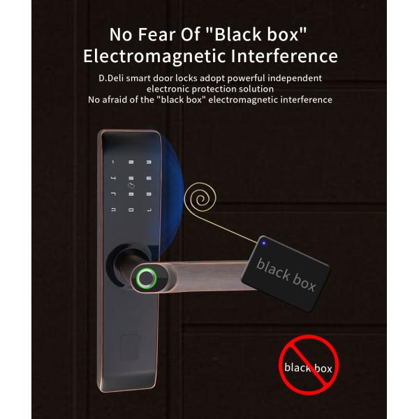 High Quality Fingerprint Tuya WiFi APP Smart Zinc Alloy Lock Door Lock For Apartment House