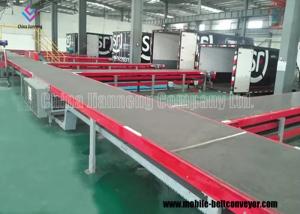 China Courier Company Distribution Belt Conveyor For Truck Loading 80-100kg/M on sale