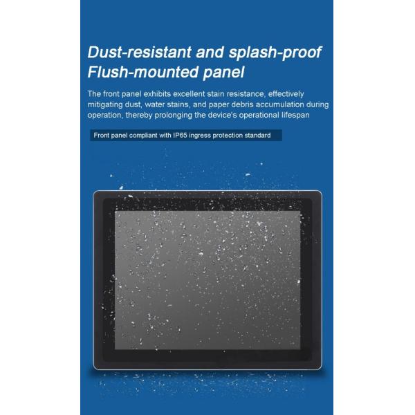 24 inch Fully-Enclosed All-aluminum Embedded Industrial Computers All-in-one Machine Touch Control screen