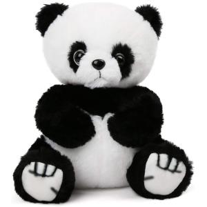 Custom Skin Friendly No Fading Sitting Panda Plush Toy