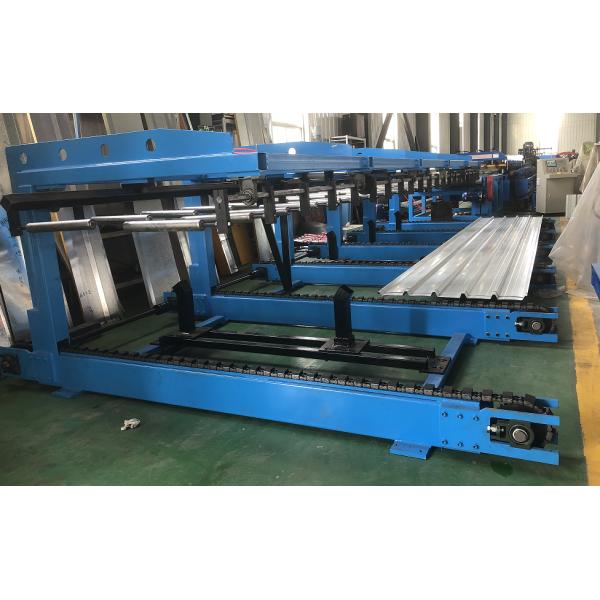 Metal Roofing 0.2mm Steel Sheet Roll Forming Machine Plc Control