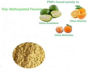 China Dietary Supplements Poly-Methoxylated Flavones Extract Powder Cholesterol-lowering on sale