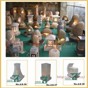 Quality Japanese Garden Stone Granite Lantern for sale