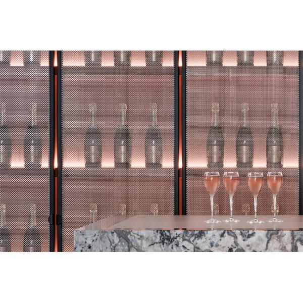 OEM Decorative Mesh Cabinet Inserts Grille SS304 SS316