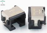 SMT Offset / Overhangs PCB RJ45 Jack , Modular Network RJ45 PCB Connector
