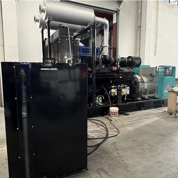 12-Cylinder Open Frame Diesel Generators Silent Running Diesel Generators Outdoor Diesel Generator