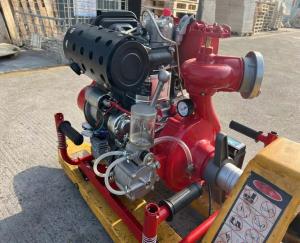 China 6.3KW 8.5KW Diesel Engine Fire Pump Low Pressure Diesel Fire Fighting Pump on sale