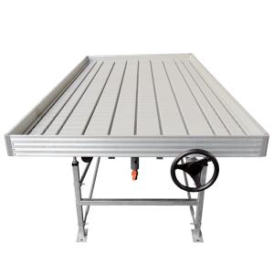 Practical Customizable Greenhouse Rolling Tables Movable Design Pc Sheet Cover