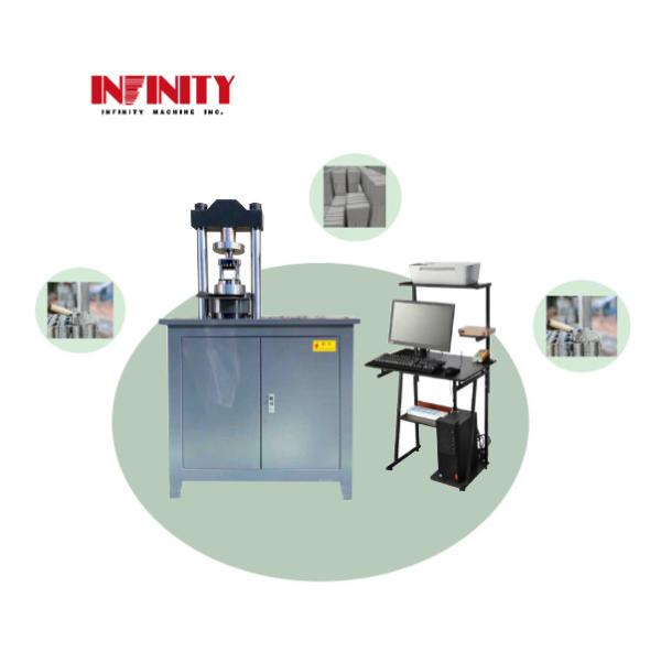 Buy Double Column High Precision Control 300KN Servo Compression Strength Testing Machine at wholesale prices