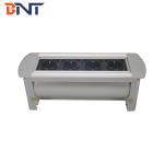 Multimedia conference office power switch rotate table power socket with EU