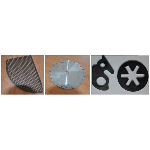 Single Table Fiber Laser Cutter , CNC Laser Metal Cutting Machine Wavelength 1070 Nm