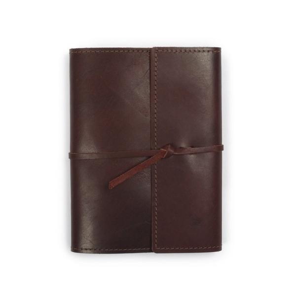 A5 Vintage Leather Bound Journal , Soft Travel Notes Journal For Men Present