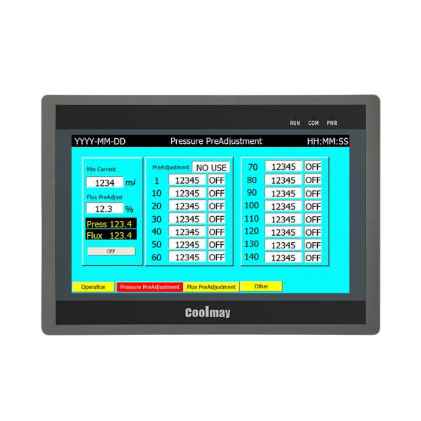 Buy Automation Control HMI PLC All In One 10.1" TFT Touch Panel 16AI 8AO at wholesale prices