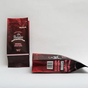 China Custom Coffee Bean Side Gusset Packaging Bag Aluminum Foil Packaging Bag on sale