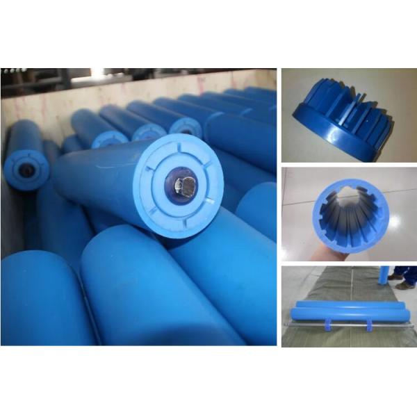 Custom Size UHMWPE Plastic Conveyor Rollers Handling Guide Roller Bearing