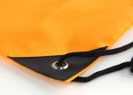 Basic Promotion Reusable Polyester Custom Drawstring Backpack PP Rope Handle