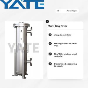 Quality Filtration System Bag Filter Vessel Stainless Steel Bag Housing Filter for sale