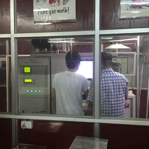 Lab Flammability Testing Equipment / Facility Combustion Simulation Standard GB/T5455