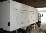 Ice Cream Refrigerated Box Truck Body , Refrigerated Cargo Van Body
