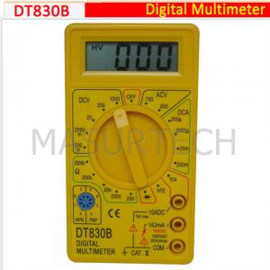 China LCD Digital Voltmeter Voltage Testers Ammeter Ohm Multimeter DT830B on sale