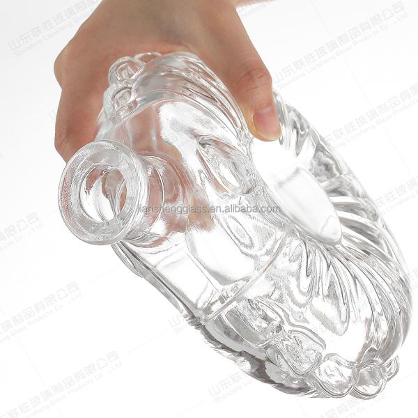 Custom Size Accepted Glass Bottles for Liquor Production Line Production