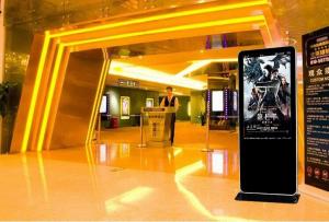 Quality Floor Standing Digital Signage Displays , 49 Inch Android Windows Digital Signage for sale