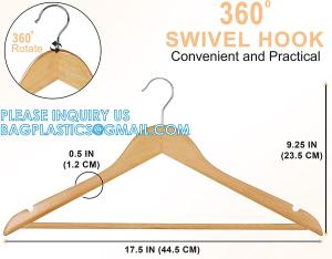 Quality Solid Wood Suit, Premium New Fashion, Boutique, Wooden Hangers for Suit Coat Jacket, with Shoulder Grooves for sale