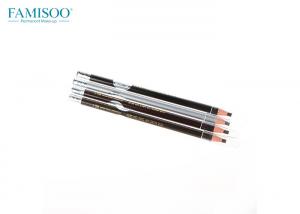 Quality Long Lasting Waterproof Eyebrow Pencil Black / Light Brown / Dark Brown / Gray Color for sale