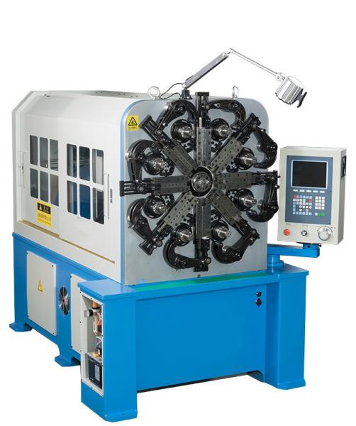 Buy Automatic Spring Making Machine , CNC Cam Wire Forming Machine With Wire Rotary at wholesale prices