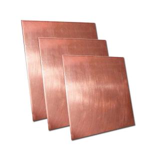 China Jis H3100 0.1mm~200mm Thickness C2680 Copper Sheet used for  Decorative on sale
