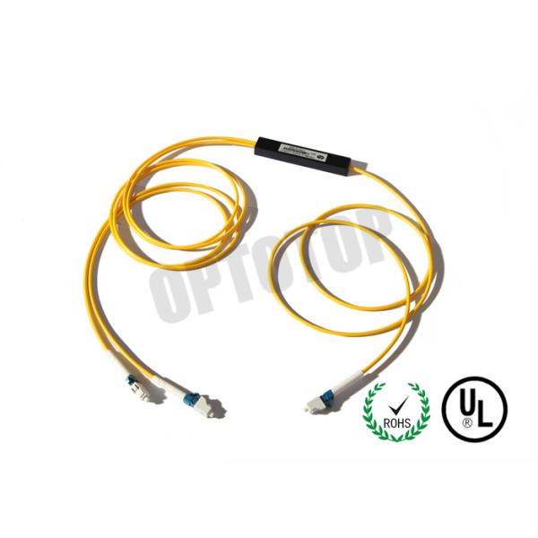 Single Mode Fiber Coupler 2X2 LC Fbt Coupler Φ2 Yellow 1m Package C