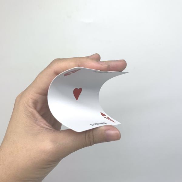 Varnishing 87mm Length UV Coated Paper Game Cards