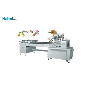 Quality Lollipop Pillow Flow Candy Bagging Machine Cell Computer Automatic Controlling for sale